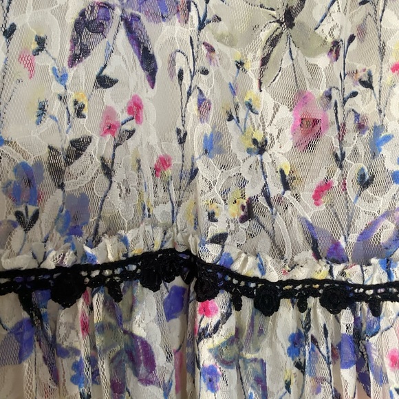 Free People | Limited Edition Cherry Blossom Maxi Dress Size: 12 - Picture 3 of 6